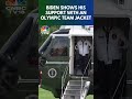 President Biden Supports Team USA, Departs White House in Olympic Jacket | N18G | CNBC TV18