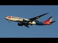 [4K] GOLDEN HOUR Arrivals at Brisbane Airport | CLOSE UP Plane Spotting