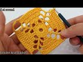 Look how beautiful it is! The most unusual granny square crochet. Crochet stitch