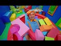 Learn Colors and Draw Shapes with Blippi! | BEST OF BLIPPI TOYS | Educational Videos for Kids