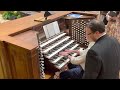 Playing the Tabernacle Organ