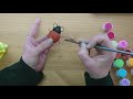 How I Turn a Pebble into a Ladybird / Ladybug with Polymer Clay