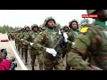 Another colourful military parade by Rwanda Defence Force || Officer Cadets Pass Out