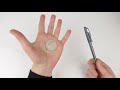 VISUAL PEN to COIN TRICK - TUTORIAL | TheRussianGenius