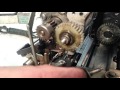 IBM Selectric Typewriter Broken Motor Belt Replacement Repair Fix Change