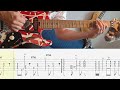 Van Halen - Running with the Devil (in Standard Tuning) Guitar Cover | Guitar Tab