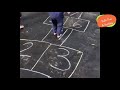 Chalk obstacle course for toddlers | fun outdoor activity  | kids fun activities | park activity