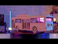 How to Make RC Bus with Cardboard！