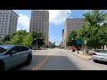 YOUNGSTOWN 4K - Driving Downtown  - OHIO