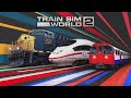 Train Sim World 2 funny moments, caught three trains passing by railroad crossing, crashes, and more