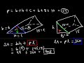 Triangular Prism - Volume, Surface Area, Base and Lateral Area Formula, Basic Geometry