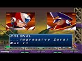 Mega Man X4 - All Bosses (Zero | No Damage)