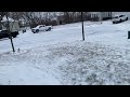 winter weather, ice storm chasing blind band style! ￼