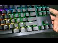 CORSAIR K70 RGB TKL Mechanical Gaming Keyboard, Cherry MX Speed - Unboxing & Testing