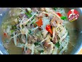 แกงหน่อไม้ส้มเครื่องในไก่ หน่อไม้ดองแกงแบบบ้านๆแซ่บๆนัวๆ สไตล์| ครัวบ้านๆ Channel