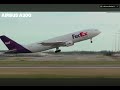 Boeing, Airbus, Antonov Takeoffs And Landings