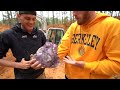 Found Super Rare $100,000 Amethyst Crystal