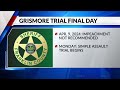 Trial of Franklin Co. Sheriff John Grismore ends in mistrial