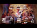 Un Poco Loco (ukulele play-along) Key G