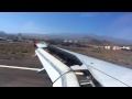 Durchstarten und Landung auf Teneriffa airberlin A320