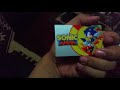 Sonic Mania COLLECTORS EDITION UNBOXING (AMATEUR)