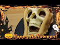 Baked skull - how to make a Halloween cake sweet treat cake (trick or treat)