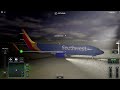 Flight From Kitila-London Gatwick INTL In the  Boing 737 Southwest airlines-(Project Flight Roblox)