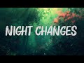 One Direction - Night Changes (lyrics)