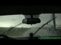 Giant Hail Breaking Windshield (June 10, 2010 Last Chance, Colorado)