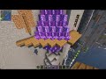 Minecraft Crystal Cliff House - Building Gameplay
