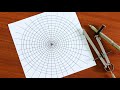 How to Draw Grid for Mandala art| Mandala Basic Grid Tutorial