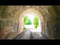 1899 concrete tunnel under the Marceline Sub; 2020 through truss bridge over the Marceline Sub