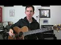 Firefly Intro Music Inspired Easy Acoustic Guitar Lesson - Cowboy Blues Riff Box Improvising