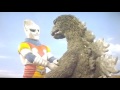 Greatest Dropkick Ever. Godzilla vs Megalon