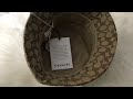 THE COACH BOUTIQUE SIGNATURE JACQUARD BUCKET HAT AND COACH OUTLET STORE BUCKET HAT|UNBOXING