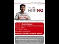 # Hiring Branch Manager # Hosur location# SVAKARMA Finance pvt ltd #