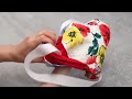 A cute bag sew from 4 pieces simply and quickly!