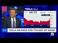 Tesla deliveries are being 'overanalyzed' by investors, says RBC Capital's Tom Narayan