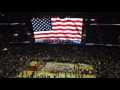 USA National Anthem - Cleveland Cavaliers vs New York Knicks - Ring Ceremony 2016