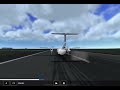 Q400 Emergency landing at chiang mai international airport (Drift)