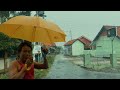 Heavy rain in the beautiful Indonesian countryside||very heavy and strong||insomnia medicine