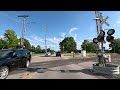 Driving Around Small Town Albers, Illinois in 4k Video