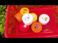 Rainbow SLIME: Digging Numberblocks in Seashell, Big Candy with CLAY Coloring! Satisfying ASMR Video