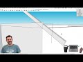 Framing a TRUSS ROOF in SketchUp