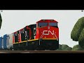 Railfanning A CN Mixed Freight With BC Rail Heritage