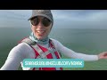 Paddleboarding Siesta Key Beach | Incredible DOLPHIN Encounter, Plays With FOOD | Paddle With Me!