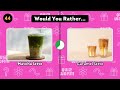Would You Rather - JUNK FOOD vs HEALTHY FOOD 🍔🤮