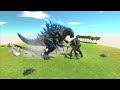 Evolution of dinosaurs to face Godzilla Earth - Animal Revolt Battle Simulator