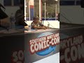 Sammy talking to John&Jim @ Comic con