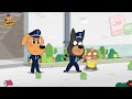 Go away! Biting Monster | Monster Cartoon | Detective Cartoon | Cartoon for Kids | Sheriff Labrador
